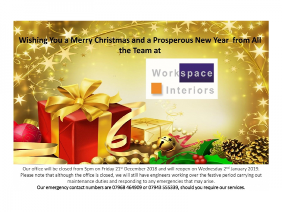 Christmas Opening Times